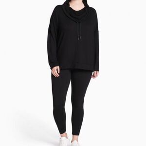 Calvin Klein Activewear Cowl Neck Drop Shoulder